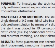 Case_Malignant Gastroduodenal Obstructions